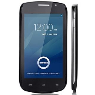 DOOGEE Collo3 DG110 MTK6572 Dual core Android 4.2.2 WCDMA Bar Phone w/ 4.0 IPS, 4GB ROM, GPS