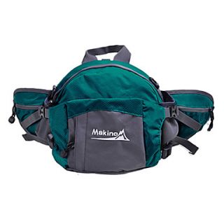 MAKINO 8L Multi function Waterproof Nylon Waist Bag