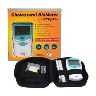Cholesterol Chek Biometer Glucose and Cholesterol Monitoring System Multicolor  