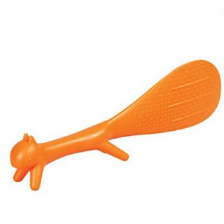 Animal Shaped Plastic Spoon Random Color, L20cm x W4cm x H2cm