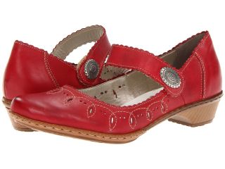 Rieker 48857 Loreley 57 Womens Slip on Shoes (Red)