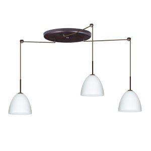 Besa Lighting BEL 3JW 447007 LED BR Vila Pendant