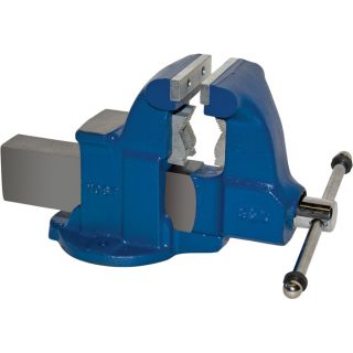 Yost Heavy Duty Industrial Combination Bench Vise   Stationary Base, 4 1/2 Inch