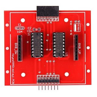 Arduino 74HC595 Chip 8x8 Dot Matrix Driver Module
