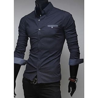 MSUIT British Fashion Men Long Sleeve Shirt Z9123