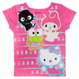 Hello Kitty & Friends Infant Toddler Girls Short Sleeve Tee   Pink 12 M