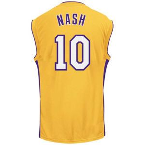 Los Angeles Lakers Steve Nash adidas Youth NBA Revolution 30 Jersey