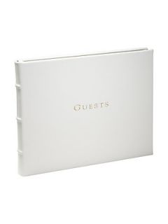 Graphic Image Leather Bound Guest Book
