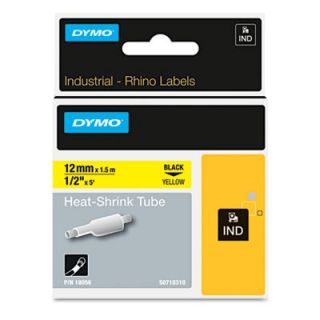 Dymo Rhino Heat Shrink Tubes Industrial Label Tape Cassette