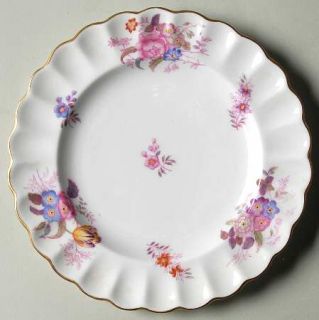 Spode Meadowbrook Bread & Butter Plate, Fine China Dinnerware   Floral Rim&Cente