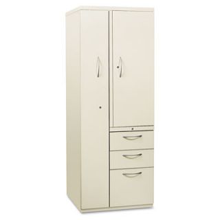HON 26.44 Right Flagship Personal Storage Tower HONST24723R Finish Light Gray