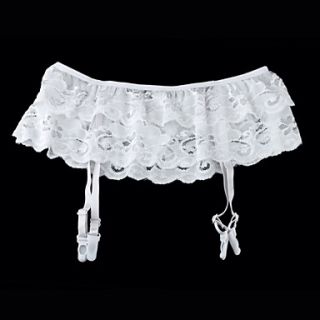 Glamour 4 Straps Lace Garter Skirt Wedding Garters
