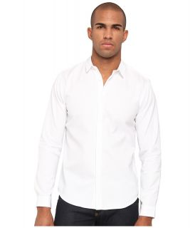 Theory Stephan Ff C Arboath Mens Long Sleeve Button Up (White)