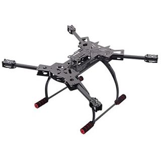 HJ H4 Reptile 4 Axis Quadcopter Carbon Fiber Folding Frame Kit with Landing Gear
