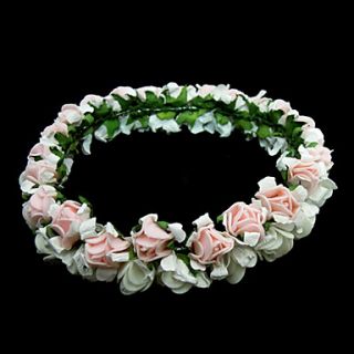 Lovely Paper Flower Wedding Bridal Headpiece/ Garland