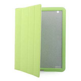 New lightweight Slim High Quality Magnetic Polyurethane Cover/Case/Skin for Apple iPad 2 (Green)