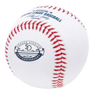 Los Angeles Dodgers 50th Anniversary Ball With Case