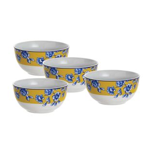 Paula Deen Signature Spring Prelude 5.5 inch Cereal Bowls (set Of 4)