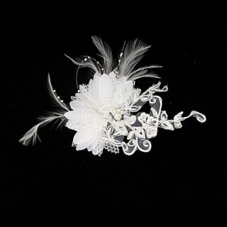 Gorgeous Satin/ Lace Wedding Bridal Headpiece