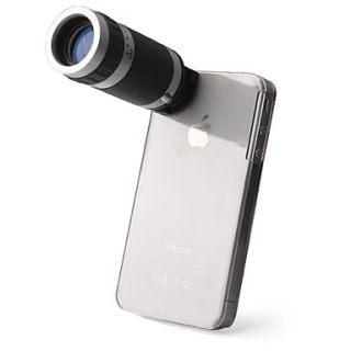 Telescope 6X Zoom Camera Case Holder for iPhone 4/4S
