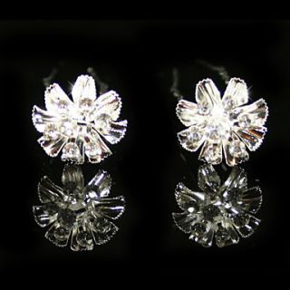 Rhinestones Wedding Bridal Pins/ Flowers,2 Pieces Per Lot