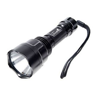 UltraFire T6 5 Mode CREE XPE LED Flashlight (1000LM, 1x18650, Black)