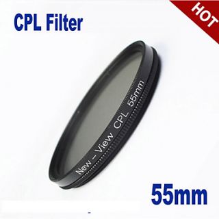 55mm New View Slim LPF CPL Circular Polarizer filter