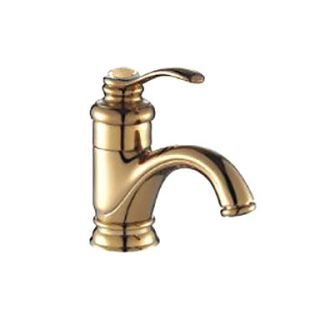 Ti PVD Single Handle Centerset Bathroom Sink Faucet(1039 MA1112)