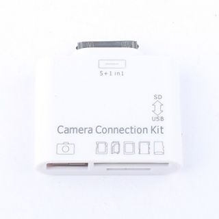Camera Connection Kit with Card Reader for iPad, iPad 2 and the New iPad