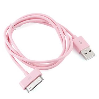 Colorful Universal Data Line for iPad 2 iPhone 3G 3GS 4   Pink