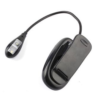 Adjustable Bright 2 LED light PC USB Desk Lamp