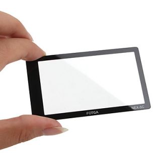 Fotga Premium LCD Screen Panel Protector Glass for Sony NEX 3/NEX 5