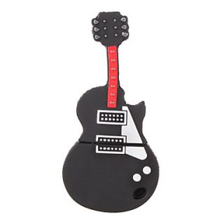 2GB Mini Guitar Style Flash Drive (Black)