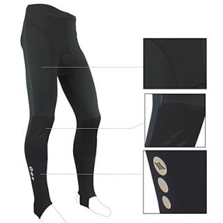 Santic   Mens Cycling Skins Pants A400 Calf Tight With Stirrup Winter 2011 Black Color