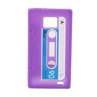 Protective Cassette Silicone Case for Samsung Galaxy S2 i9100