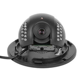 Dome Security Camera with 1/4 Inch Sharp Color CCD (Night Vision)