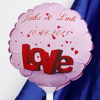 Personalized Wedding Balloon   Vivid LOVE