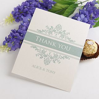 Flat Thank You Card   Plant Crown (Set of 50)