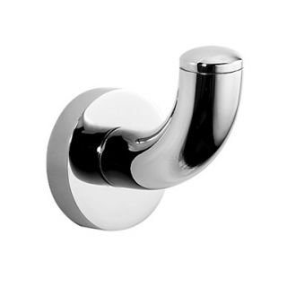 Chrome Finish Solid Brass Bathroom Accessories Robe Hook Basic Type