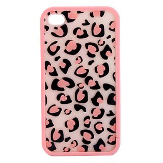 Protective Polycarbonate Bumper and Back Cover for iPhone 4 and iPhone 4S (Heart Pattern)