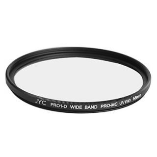 Genuine JYC Super Slim High Performance Digital Multicoated UV Filter 58mm