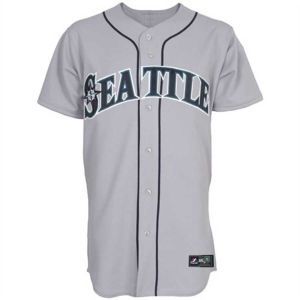 Seattle Mariners Majestic MLB Blank Replica Jersey
