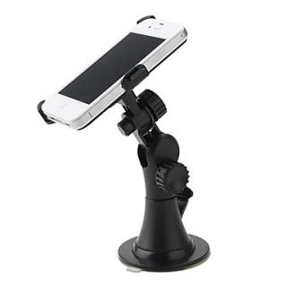 Adjustable In car Stand for iPhone 4 and 4S (Black)