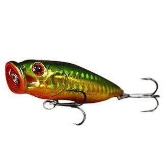 Hard Bait Popper 65MM 10G Water Surface Plastic Fishing Lure (Color Assorted)