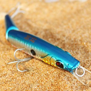 Hard Bait Vib Minnow 120MM 23G Floating Plastic Fishing Lure (Color Assorted)