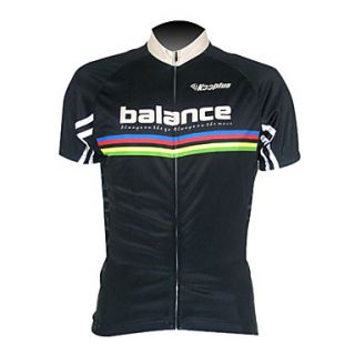 Kooplus Mens 100% Polyester Short Sleeve Cycling Jersey