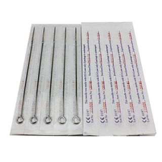 50PCS Sterile Stainless Steel Tattoo Needles 25 5M1 25 5RS