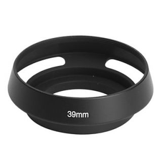 Metal Vented Lens Hood Shade For Leica M 39mm