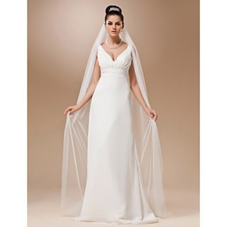 One tier Tulle Cathedral Veil (More Colors)
