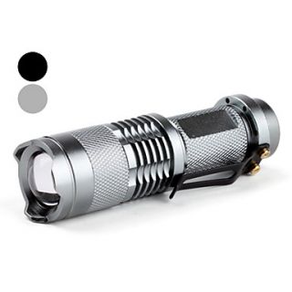 SIPIK SK68 Portable Cree XR E Q5 Zoom LED Flashlight (400LM, 1x14500/1xAA)